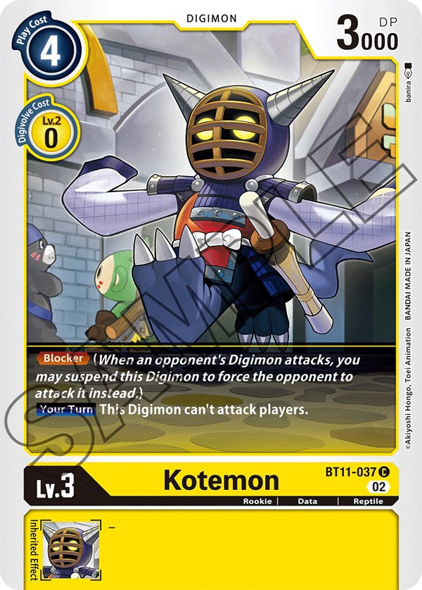Kotemon [BT11-037] [Dimensional Phase] | Shuffle n Cut Hobbies & Games