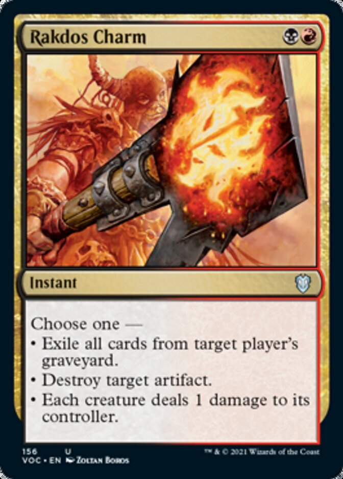 Rakdos Charm [Innistrad: Crimson Vow Commander] | Shuffle n Cut Hobbies & Games