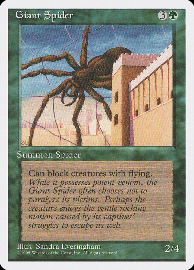 Giant Spider [Fourth Edition] | Shuffle n Cut Hobbies & Games
