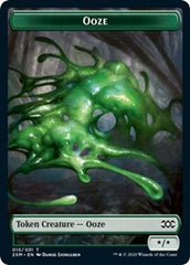 Ooze // Wurm (030) Double-Sided Token [Double Masters Tokens] | Shuffle n Cut Hobbies & Games