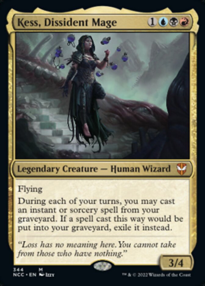 Kess, Dissident Mage [Streets of New Capenna Commander] | Shuffle n Cut Hobbies & Games
