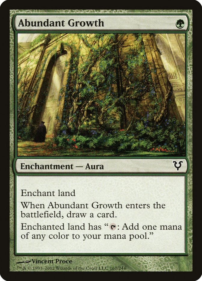 Abundant Growth [Avacyn Restored] | Shuffle n Cut Hobbies & Games