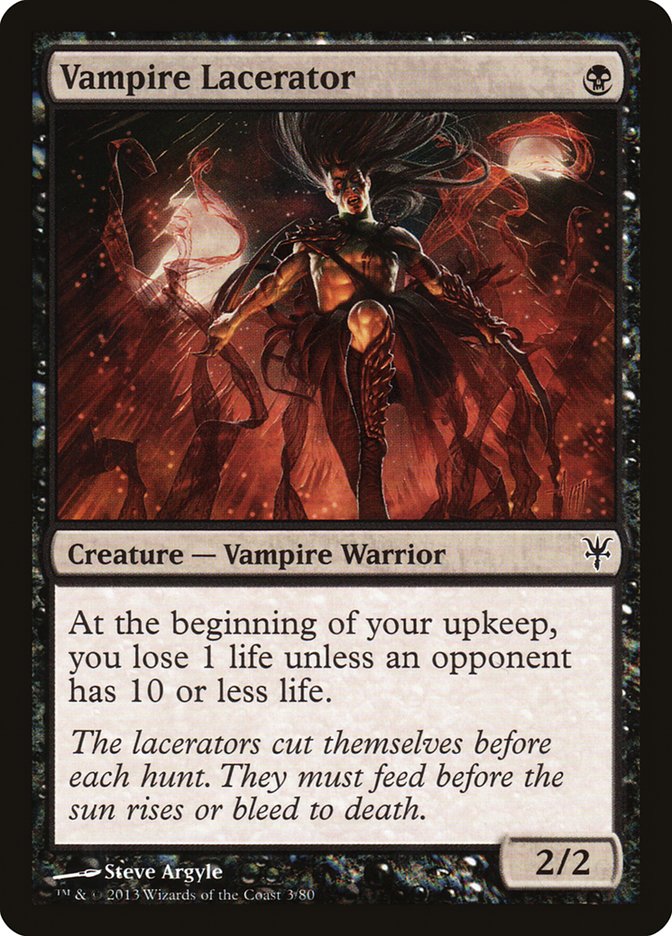 Vampire Lacerator [Duel Decks: Sorin vs. Tibalt] | Shuffle n Cut Hobbies & Games