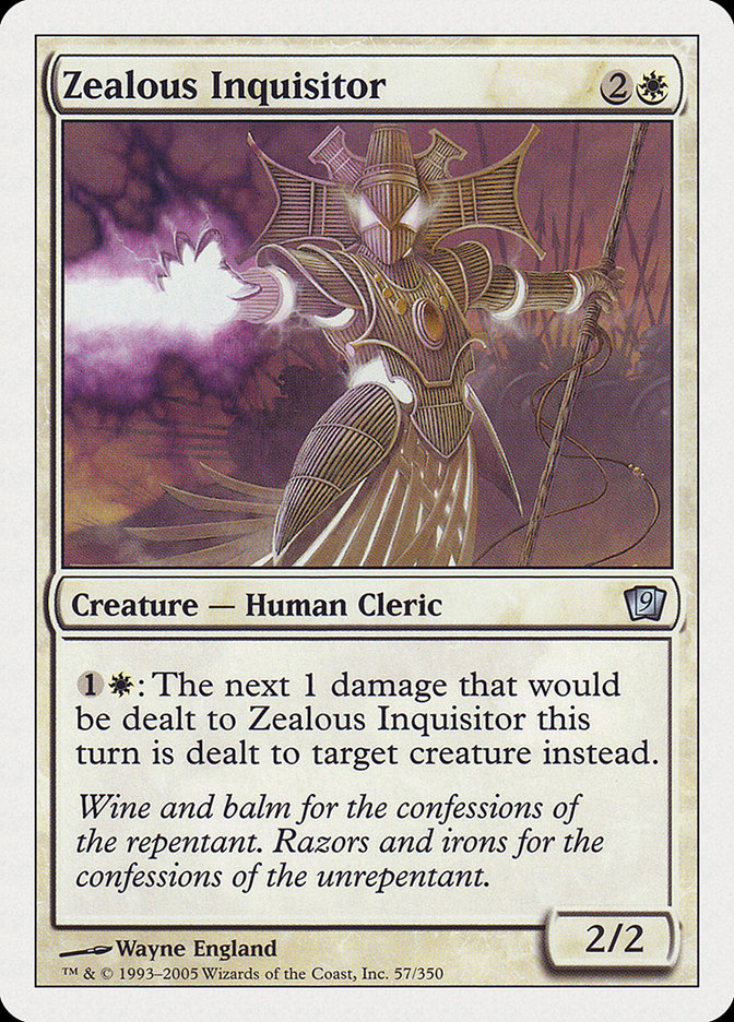 Zealous Inquisitor [Ninth Edition] | Shuffle n Cut Hobbies & Games