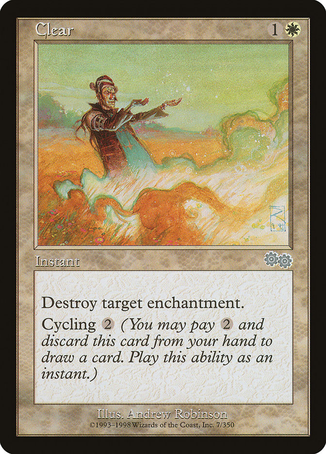 Clear [Urza's Saga] | Shuffle n Cut Hobbies & Games