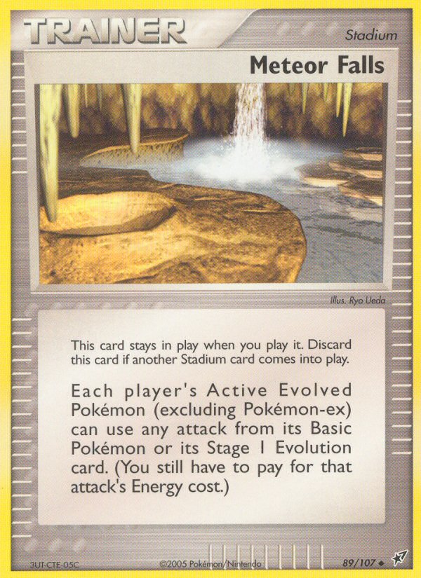 Meteor Falls (89/107) [EX: Deoxys] | Shuffle n Cut Hobbies & Games