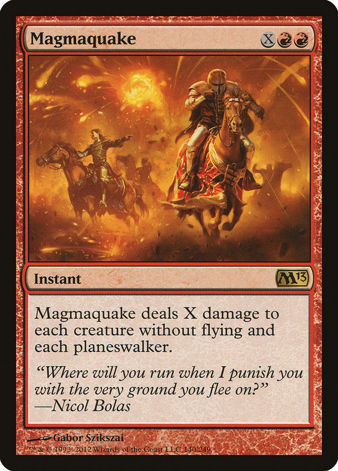 Magmaquake [Magic 2013] | Shuffle n Cut Hobbies & Games