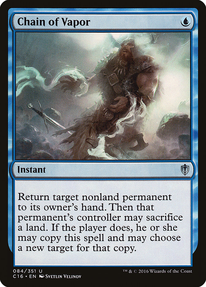 Chain of Vapor [Commander 2016] | Shuffle n Cut Hobbies & Games