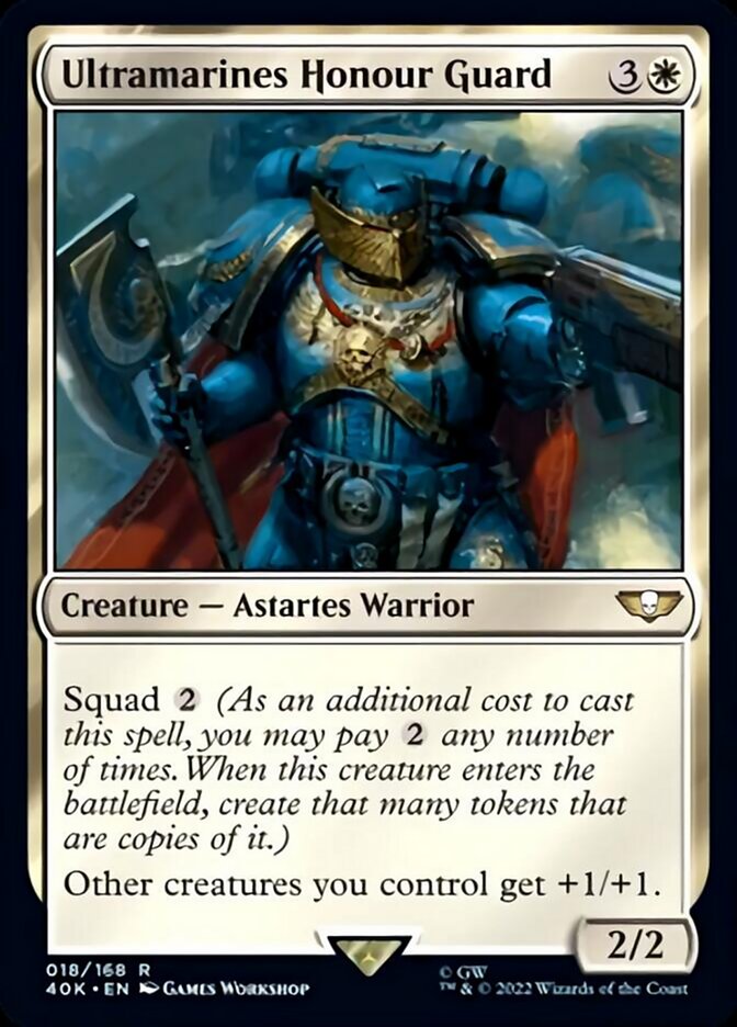 Ultramarines Honour Guard (Surge Foil) [Warhammer 40,000] | Shuffle n Cut Hobbies & Games