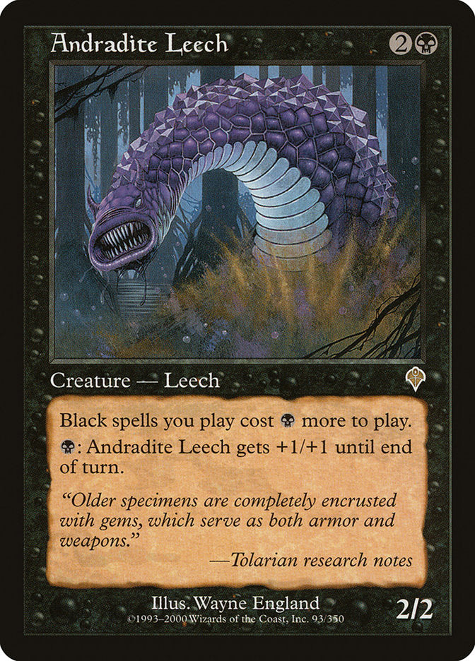 Andradite Leech [Invasion] | Shuffle n Cut Hobbies & Games