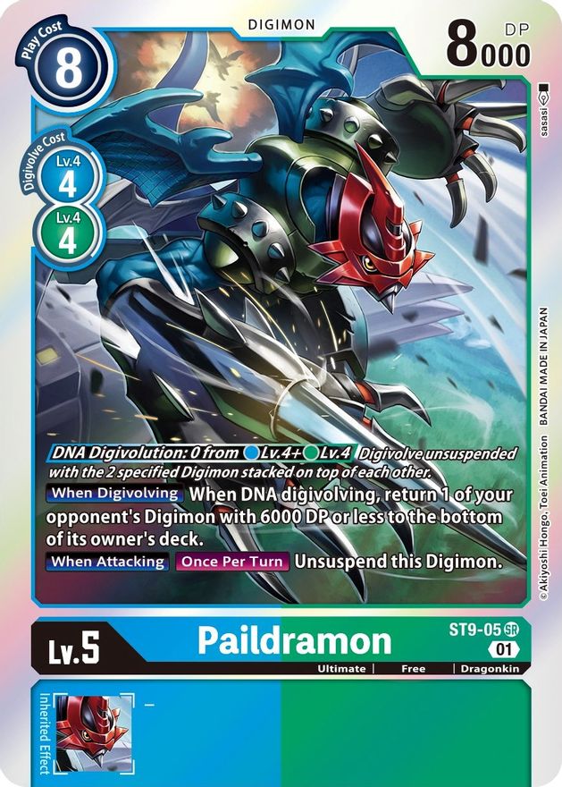 Paildramon [ST9-05] [Starter Deck: Ultimate Ancient Dragon] | Shuffle n Cut Hobbies & Games