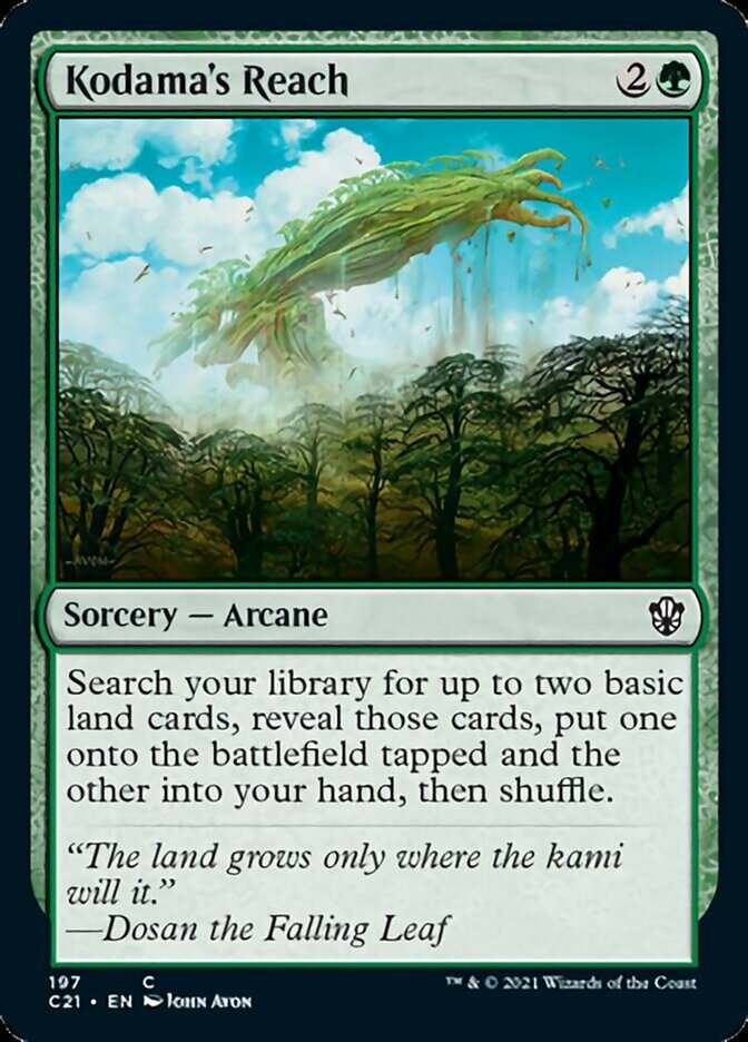 Kodama's Reach [Commander 2021] | Shuffle n Cut Hobbies & Games