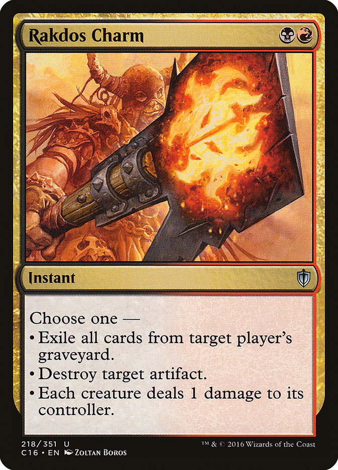 Rakdos Charm [Commander 2016] | Shuffle n Cut Hobbies & Games