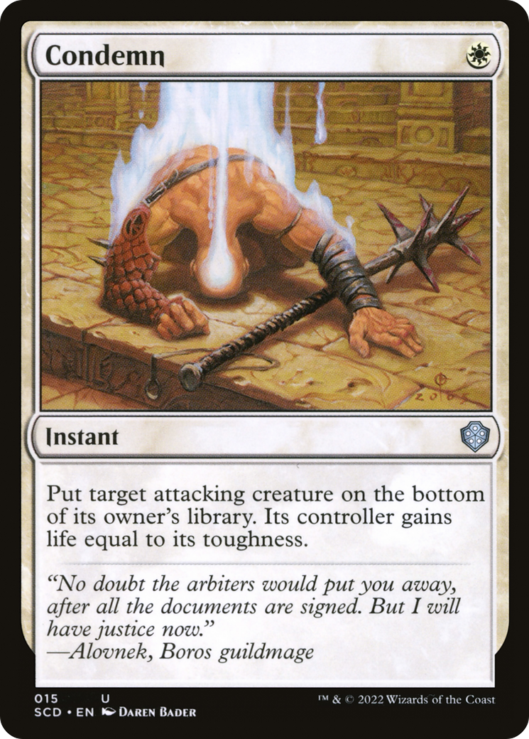 Condemn [Starter Commander Decks] | Shuffle n Cut Hobbies & Games