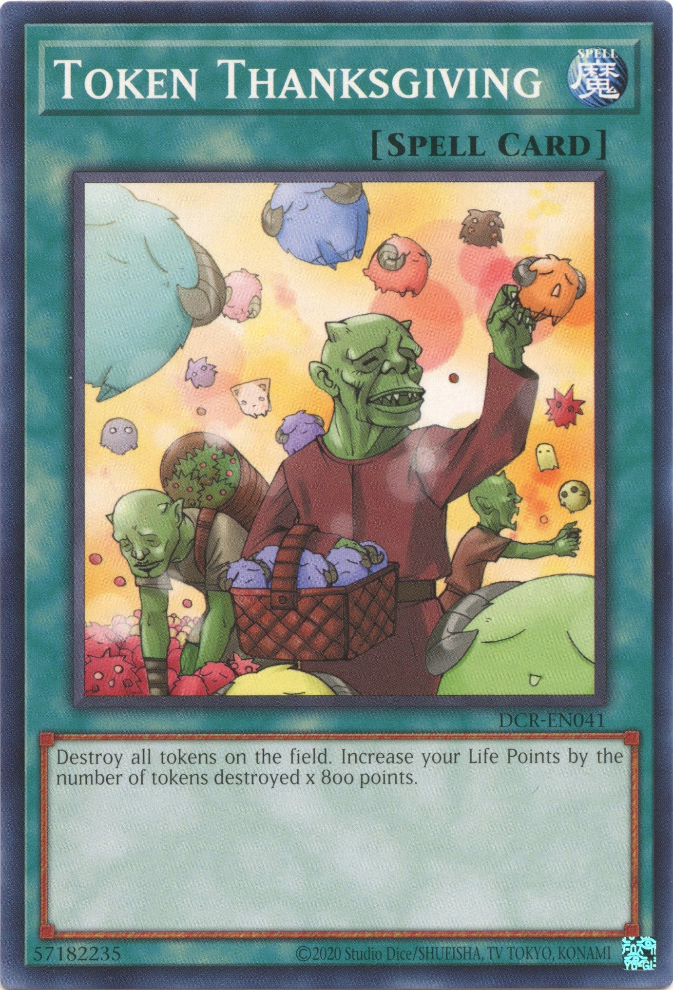Token Thanksgiving (25th Anniversary) [DCR-EN041] Common | Shuffle n Cut Hobbies & Games