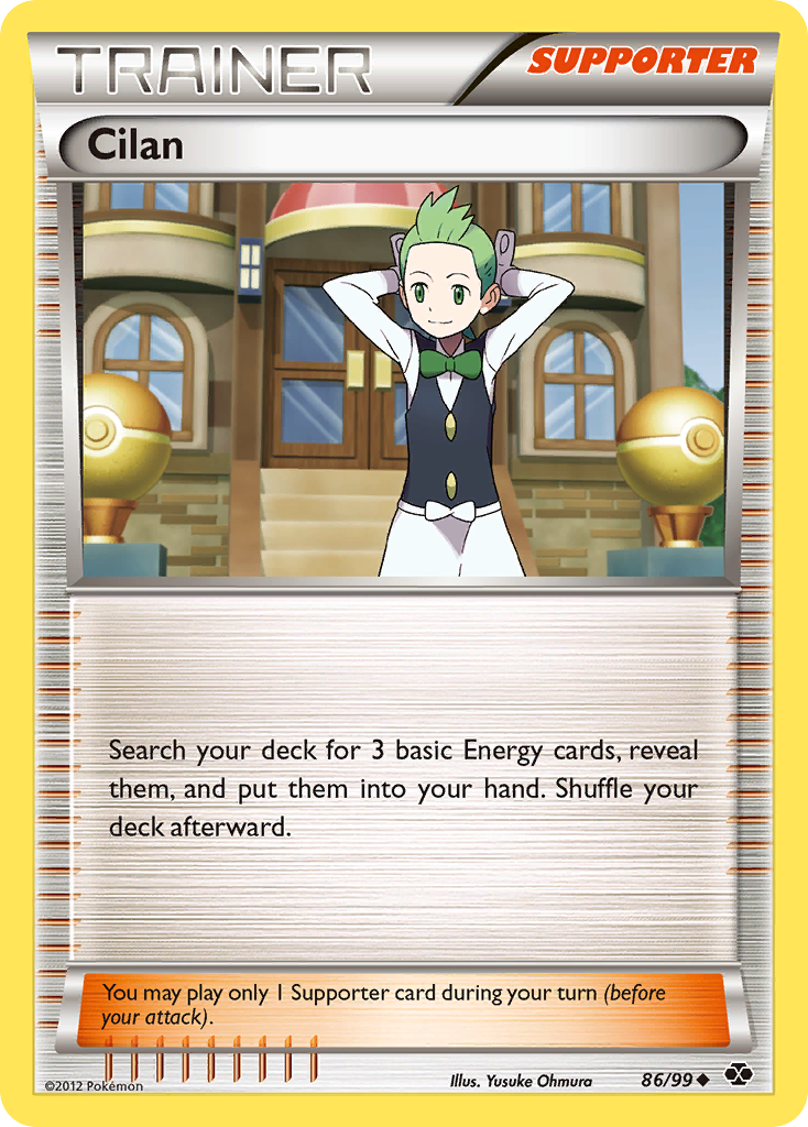Cilan (86/99) [Black & White: Next Destinies] | Shuffle n Cut Hobbies & Games