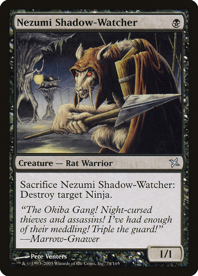 Nezumi Shadow-Watcher [Betrayers of Kamigawa] | Shuffle n Cut Hobbies & Games
