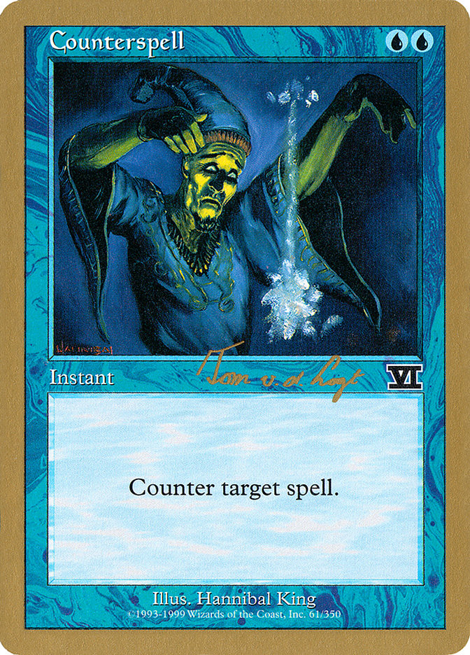 Counterspell (Tom van de Logt) [World Championship Decks 2000] | Shuffle n Cut Hobbies & Games