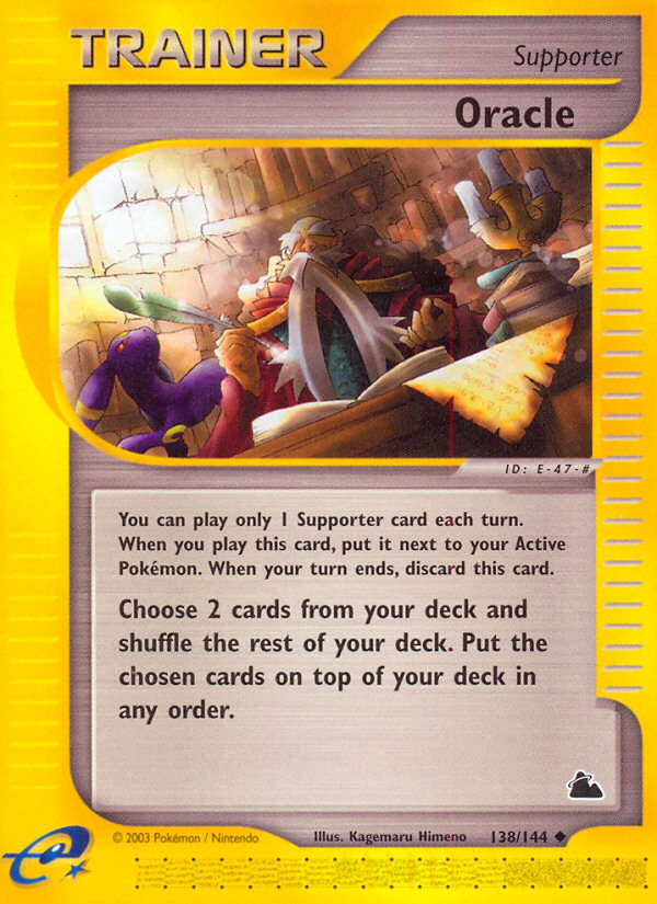 Oracle (138/144) [Skyridge] | Shuffle n Cut Hobbies & Games