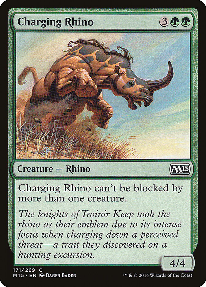 Charging Rhino [Magic 2015] | Shuffle n Cut Hobbies & Games