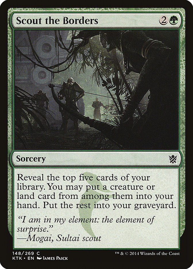 Scout the Borders [Khans of Tarkir] | Shuffle n Cut Hobbies & Games