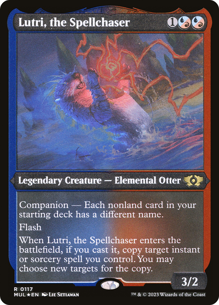 Lutri, the Spellchaser (Foil Etched) [Multiverse Legends] | Shuffle n Cut Hobbies & Games