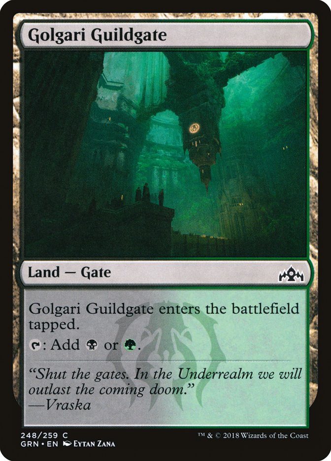 Golgari Guildgate (248/259) [Guilds of Ravnica] | Shuffle n Cut Hobbies & Games