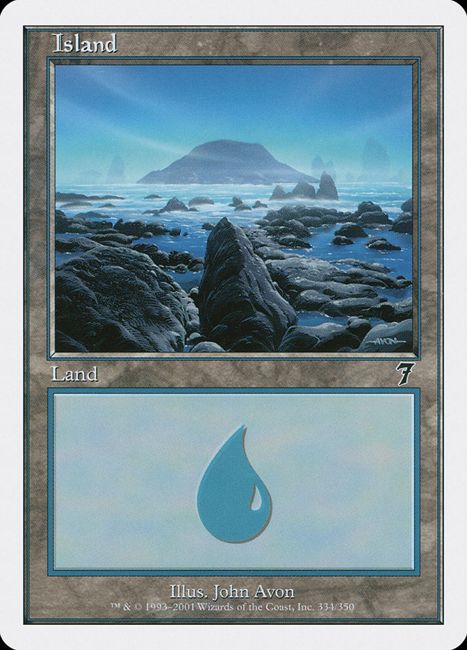 Island (334) [Seventh Edition] | Shuffle n Cut Hobbies & Games