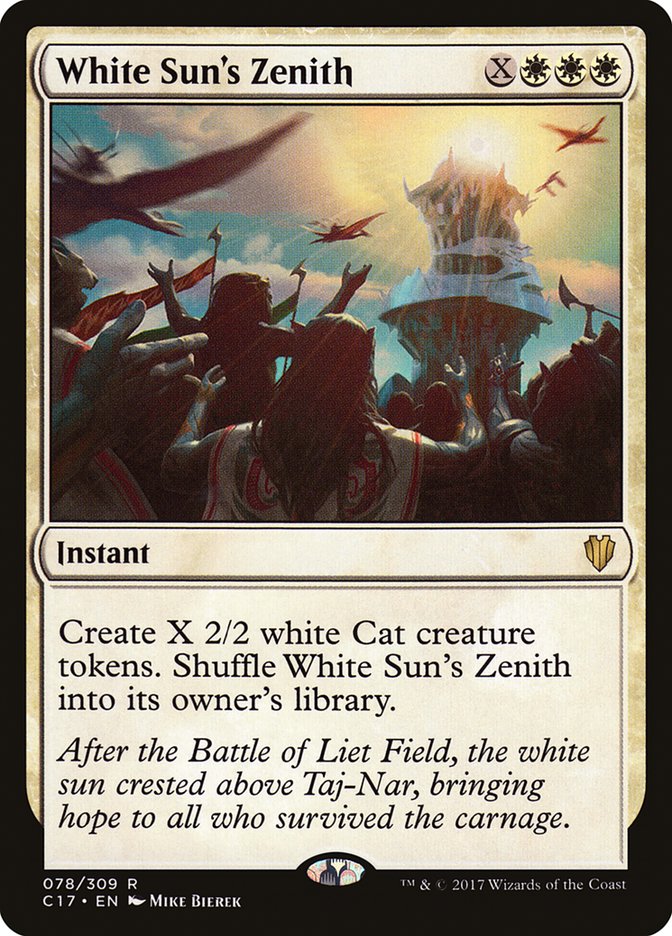 White Sun's Zenith [Commander 2017] | Shuffle n Cut Hobbies & Games