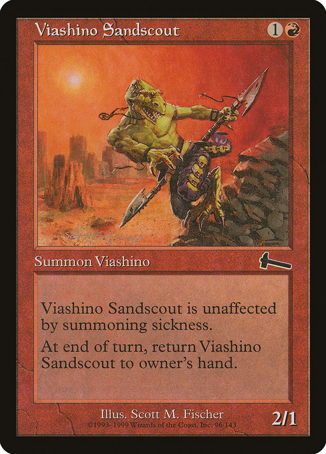 Viashino Sandscout [Urza's Legacy] | Shuffle n Cut Hobbies & Games