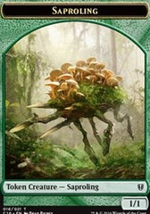 Saproling (016) // Saproling (017) Double-Sided Token [Commander 2016 Tokens] | Shuffle n Cut Hobbies & Games