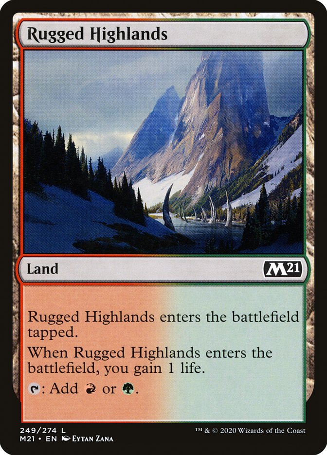 Rugged Highlands [Core Set 2021] | Shuffle n Cut Hobbies & Games