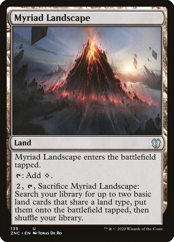 Myriad Landscape [Zendikar Rising Commander] | Shuffle n Cut Hobbies & Games