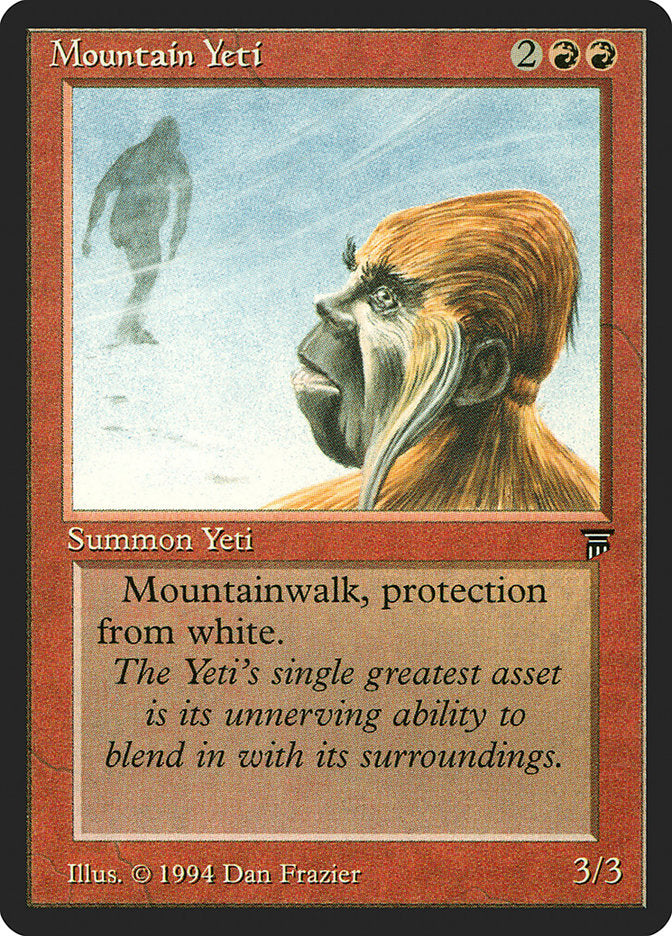 Mountain Yeti [Legends] | Shuffle n Cut Hobbies & Games