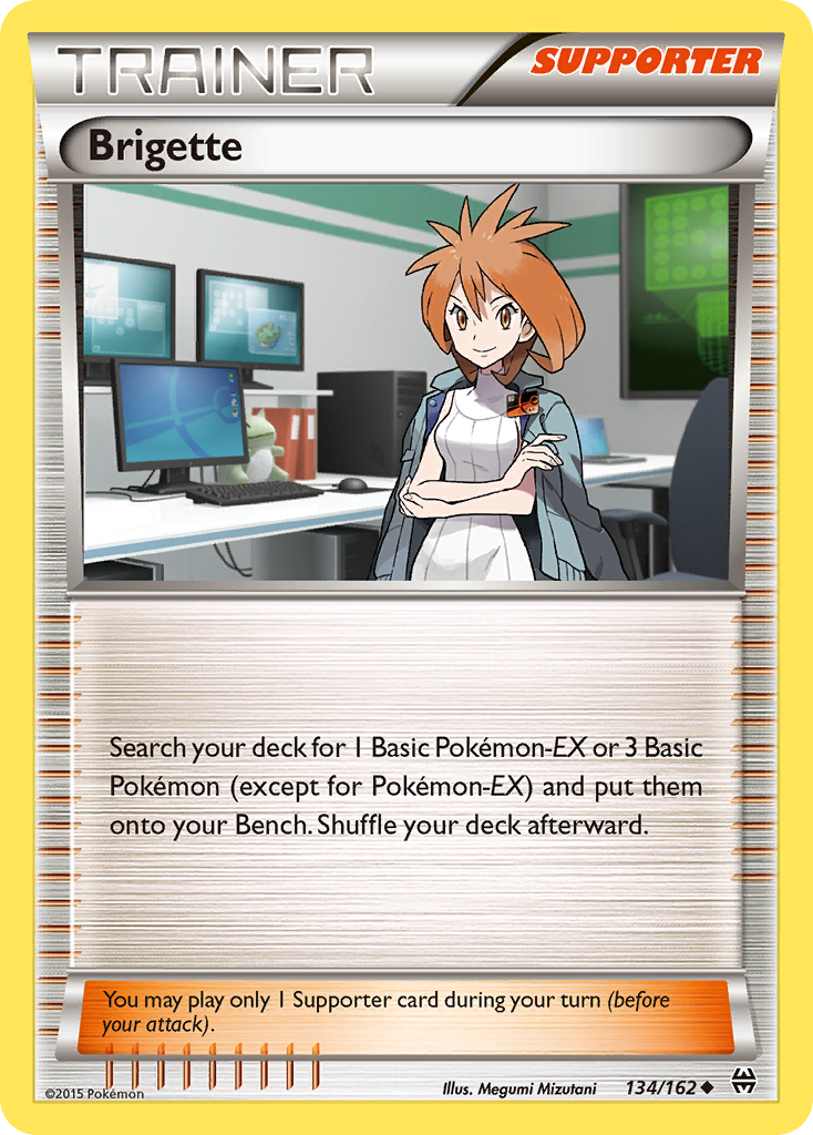 Brigette (134/162) [XY: BREAKthrough] | Shuffle n Cut Hobbies & Games