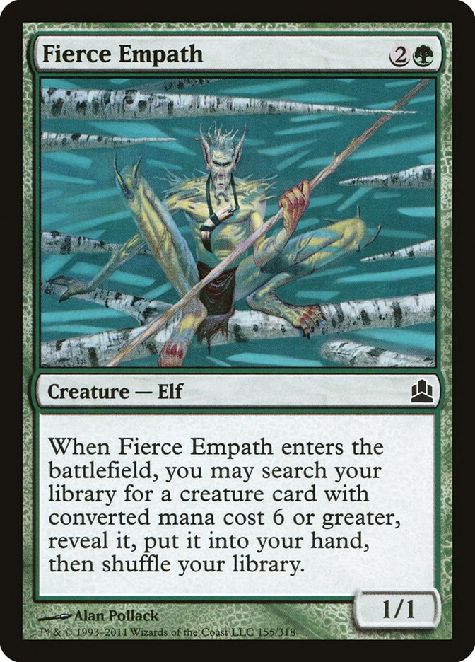 Fierce Empath [Commander 2011] | Shuffle n Cut Hobbies & Games