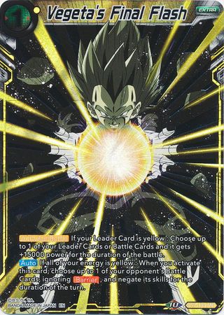 Vegeta's Final Flash [BT9-133] | Shuffle n Cut Hobbies & Games