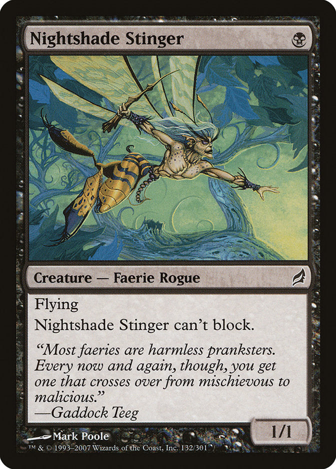 Nightshade Stinger [Lorwyn] | Shuffle n Cut Hobbies & Games