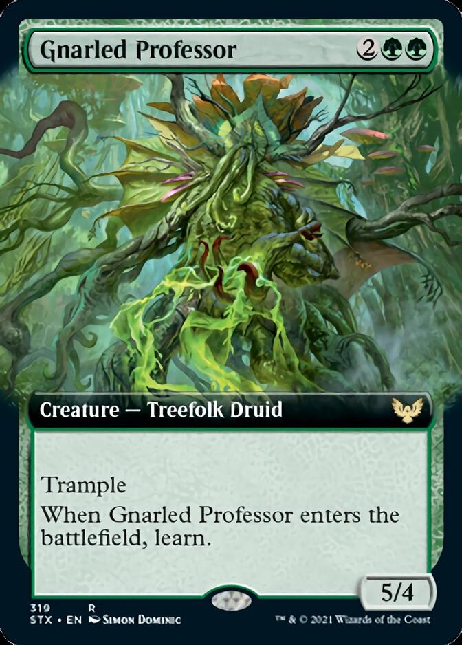 Gnarled Professor (Extended Art) [Strixhaven: School of Mages] | Shuffle n Cut Hobbies & Games