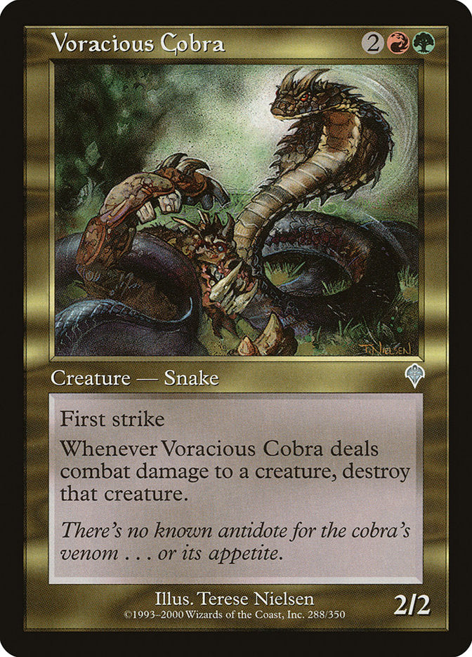Voracious Cobra [Invasion] | Shuffle n Cut Hobbies & Games