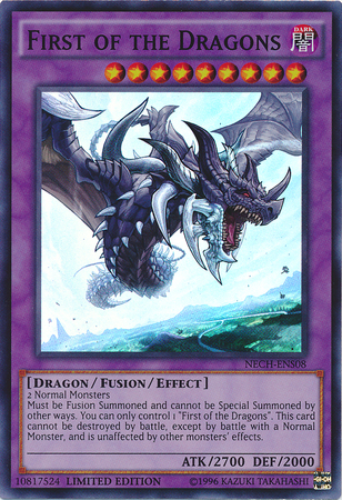 First of the Dragons (SE) [NECH-ENS08] Super Rare | Shuffle n Cut Hobbies & Games