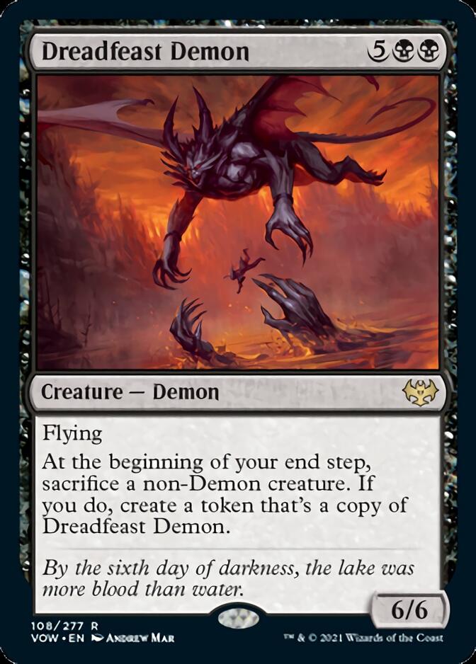 Dreadfeast Demon [Innistrad: Crimson Vow] | Shuffle n Cut Hobbies & Games
