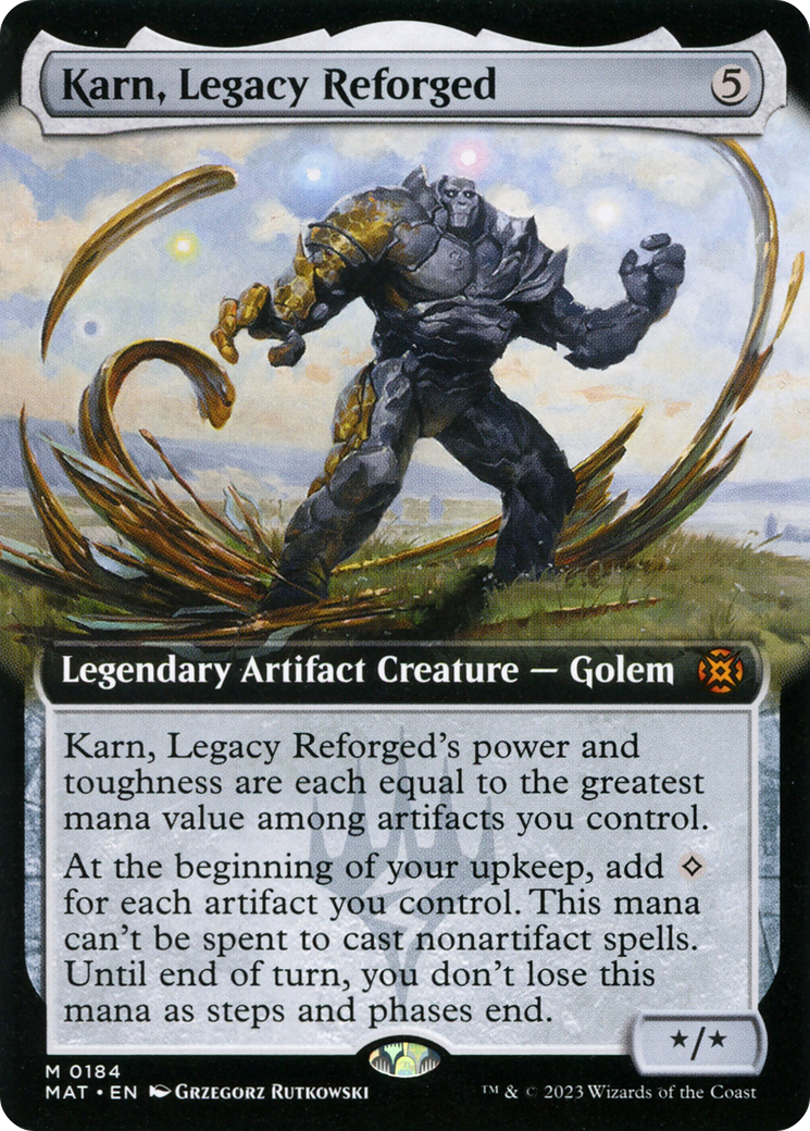 Karn, Legacy Reforged (Extended Art) [March of the Machine: The Aftermath] | Shuffle n Cut Hobbies & Games