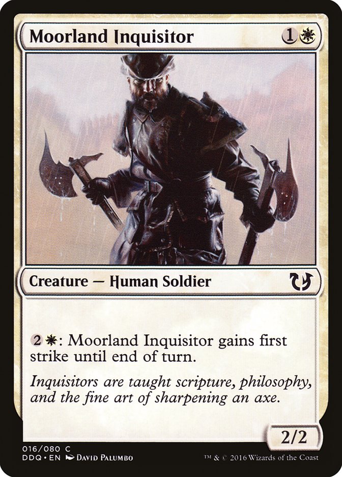 Moorland Inquisitor [Duel Decks: Blessed vs. Cursed] | Shuffle n Cut Hobbies & Games