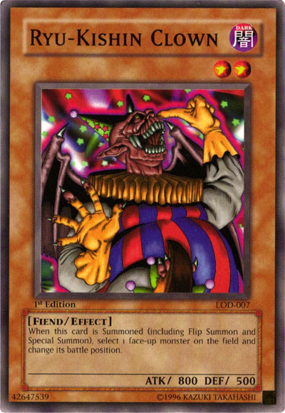 Ryu-Kishin Clown [LOD-007] Common | Shuffle n Cut Hobbies & Games