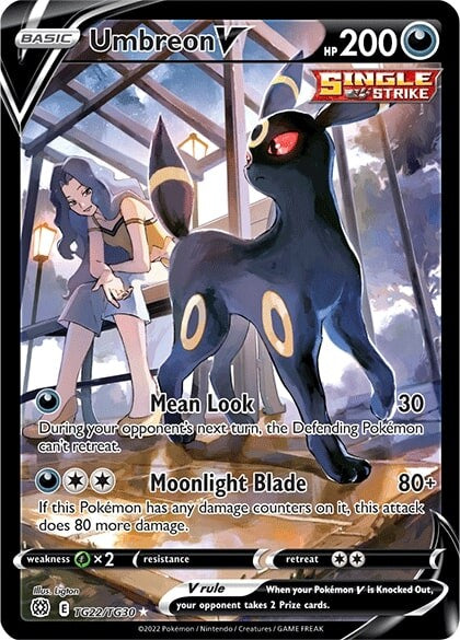 Umbreon V (TG22/TG30) [Sword & Shield: Brilliant Stars] | Shuffle n Cut Hobbies & Games