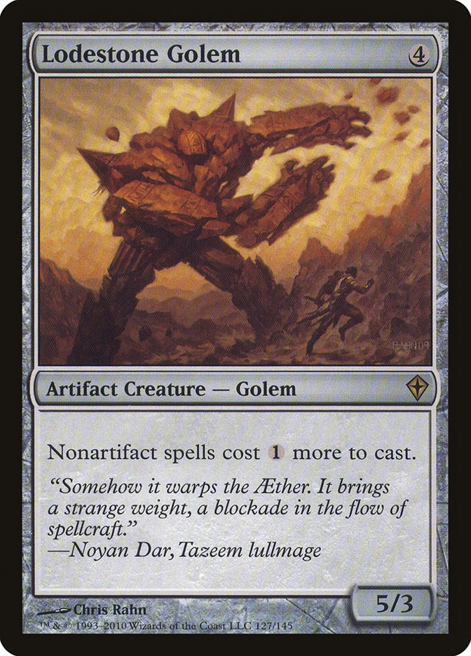 Lodestone Golem [Worldwake] | Shuffle n Cut Hobbies & Games