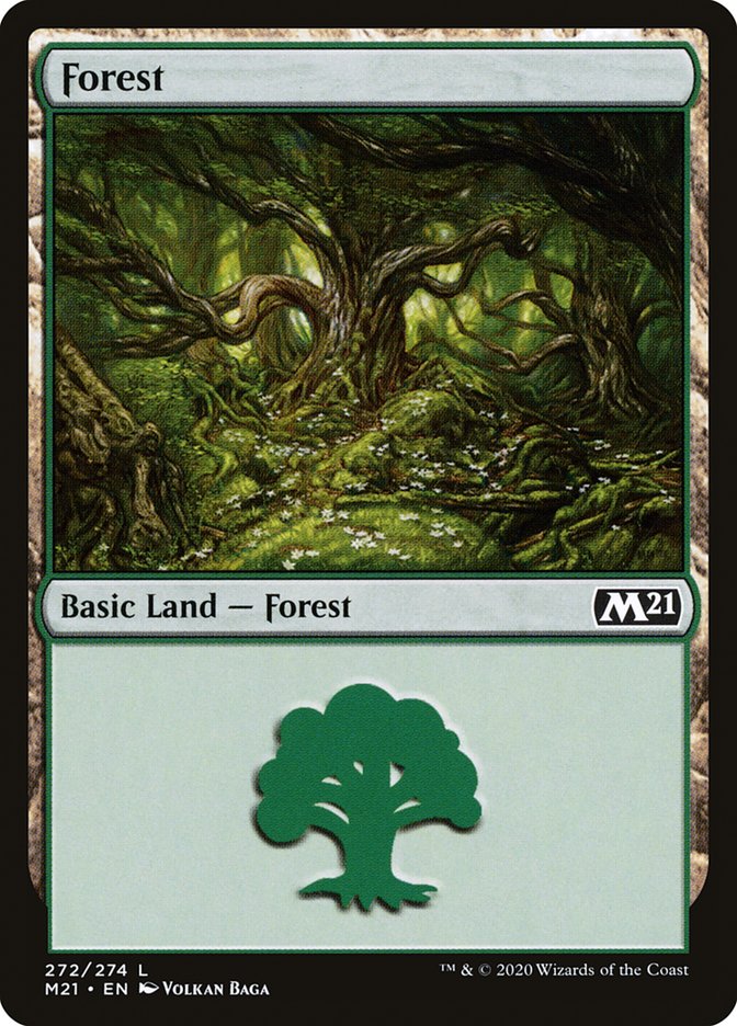 Forest (272) [Core Set 2021] | Shuffle n Cut Hobbies & Games