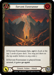 Fervent Forerunner (Blue) [ARC184-C] 1st Edition Normal | Shuffle n Cut Hobbies & Games