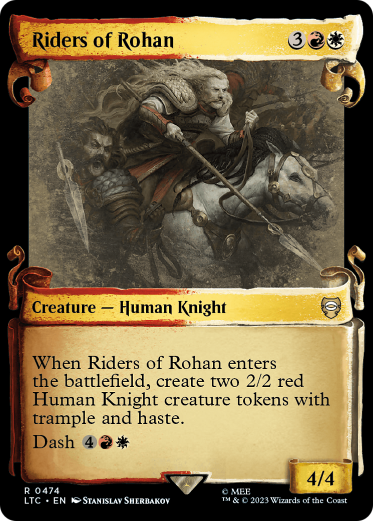 Riders of Rohan [The Lord of the Rings: Tales of Middle-Earth Commander Showcase Scrolls] | Shuffle n Cut Hobbies & Games